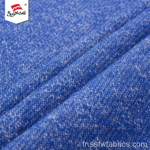 Tissu de polyester tricoté de chandail de pantalon de sport de conception